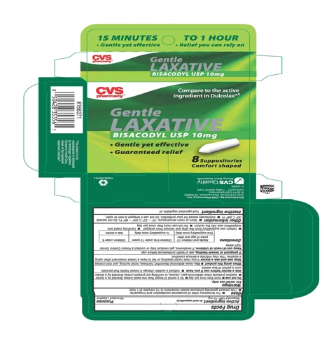 CVS Gentle Laxative packaging