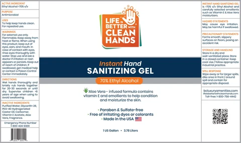 Clean Hands Sanitizing Gel 포장