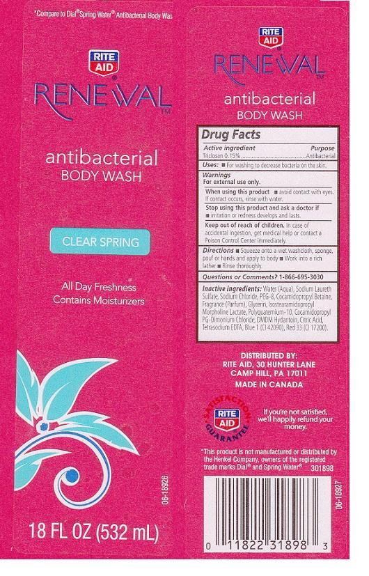 RITE AID RENEWALCLEAR SPRING 포장