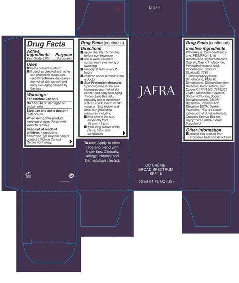 Dark CC creme Broad Spectrum SPF 15JAFRA 포장