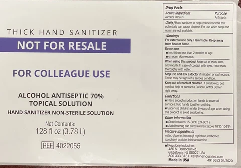 Hand Sanitizer packaging