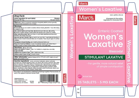 Womens Laxative packaging