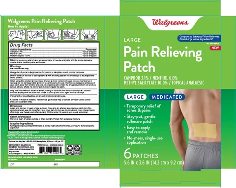 Large Pain Relieving packaging