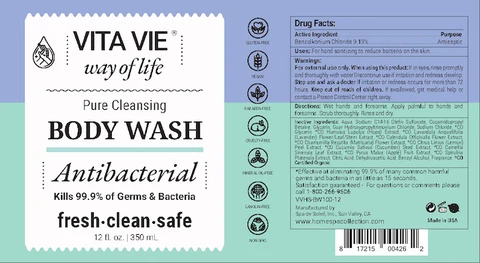 Vita Vie Antibacterial Wash 포장