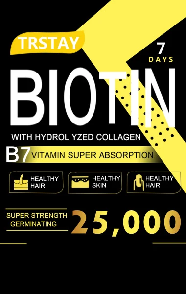 Trstay Berry Flavor 7 Days Biotin packaging