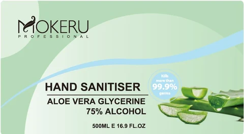 Hand Sanitizer packaging