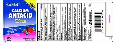 Calcium Antacid 포장