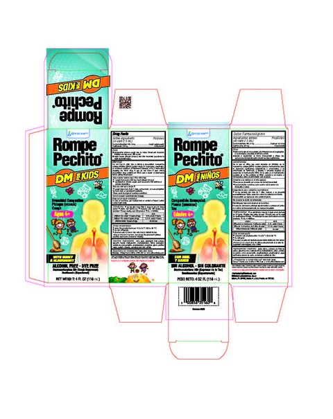Rompe PechitoDM for Kids packaging