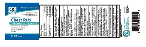 Quality Choice Medicated Chest Rub 포장