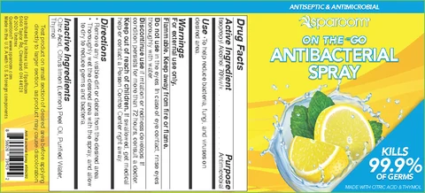 Antiseptic spray