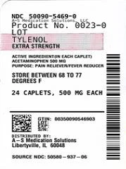 TYLENOL EXTRA STRENGTH 포장