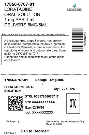 Childrens Loratadine Oral packaging