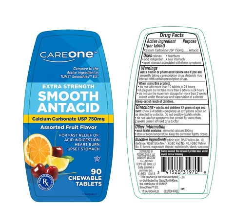 CAREONE Extra StrengthAssorted Fruits packaging