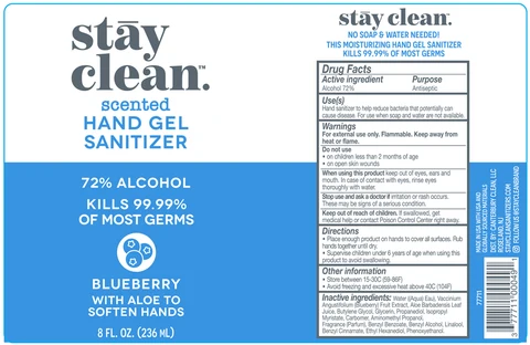 Packaging Label-Blueberry 8 FL.OZ