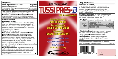 Tussi Pres B 포장