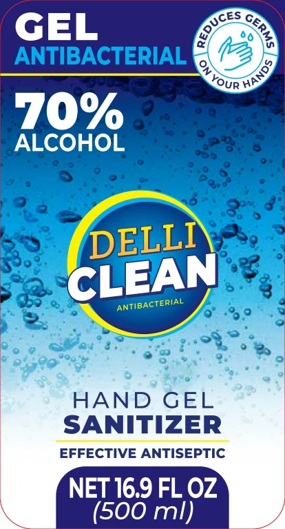 Delli Clean Hand Sanitizer 포장