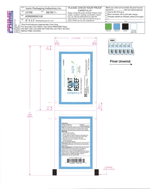 Cold SpotPoint Relief 포장