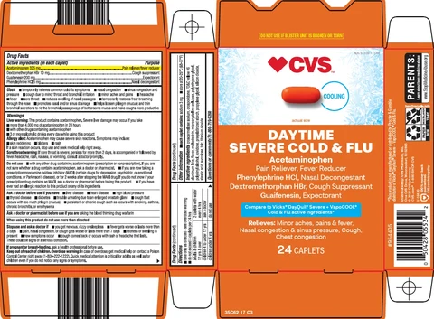 daytime severe cold and flu packaging