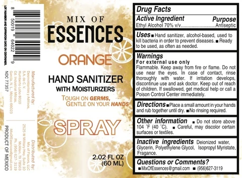 Hand Sanitizer packaging