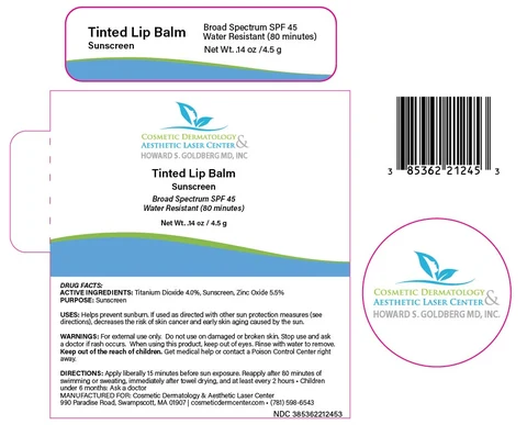 Tinted Lip Balm packaging