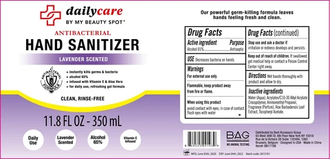 Antibacterial Hand Sanitizer Lavnder Scented 포장