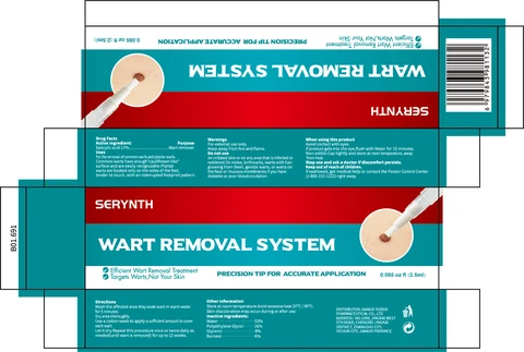 SERYNTH WART REMOVAL System 포장