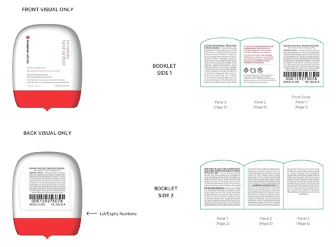 Lululemon Selfcare No Nasties Hand Sanitizer packaging