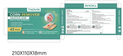 CORN REMOVER packaging