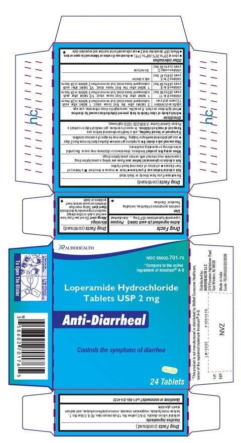 Loperamide Hydrochloride packaging