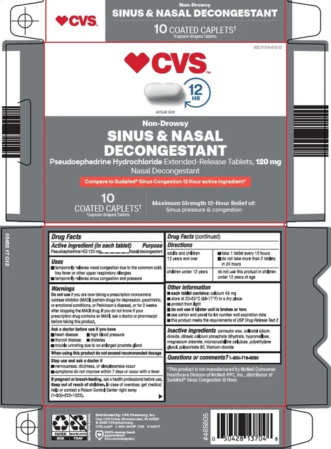 sinus and nasal decongestant 포장