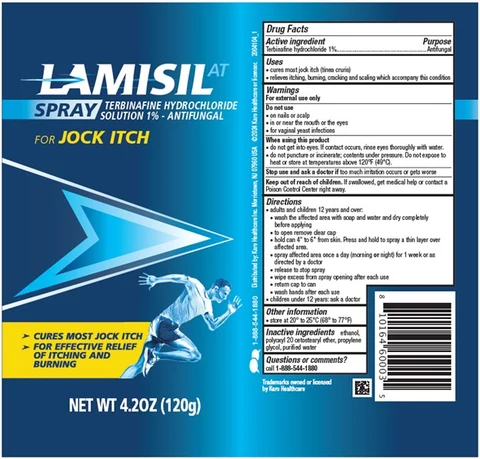 Lamisil AT packaging