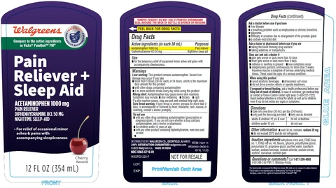 Walgreens 671L label