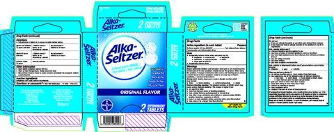 Alka-Seltzer Original Flavor 포장