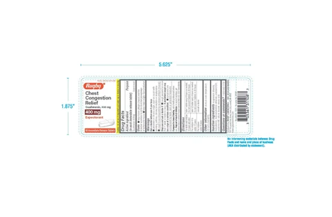 Rugby Chest Congestion ReliefG450 포장