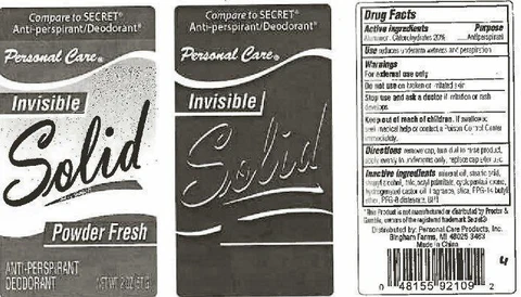 PC SolidPF1 Label