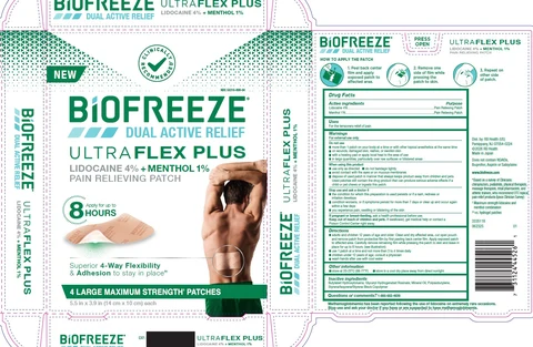Biofreeze Ultraflex Plus 포장