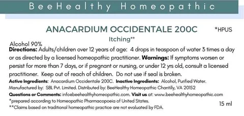Anacardium Occidentale 포장