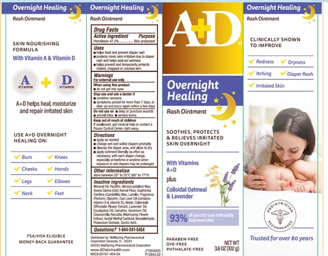 AD Overnight Healing 포장