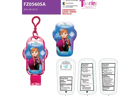 Strawberry Scented Hand SanitizerAnna packaging