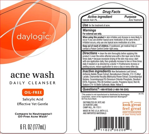 Acne Wash Daily Cleanser 포장