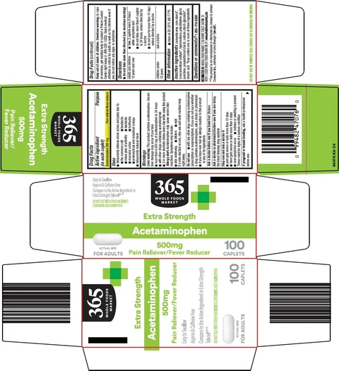 365 whole foods market acetaminophen 포장