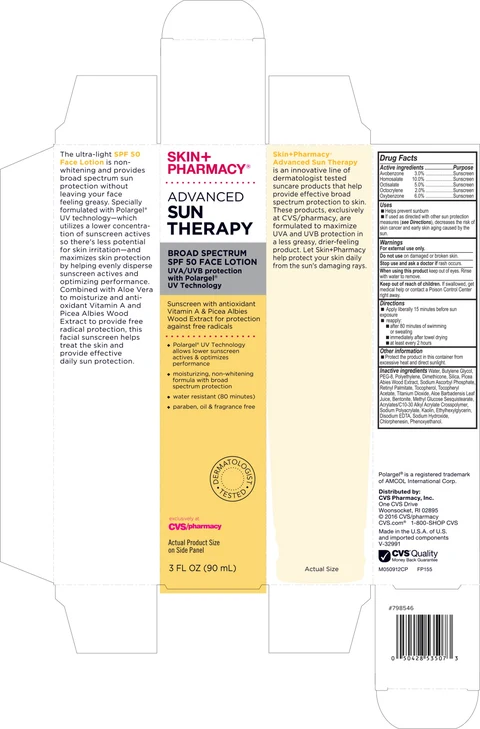 SkinPharmacy Advanced Sun Therapy Broad Spectrum SPF 50 Face packaging