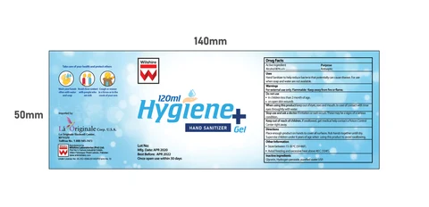 Hygiene Plus Hand Sanitizer 포장