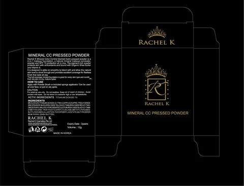 RACHEL K MINERAL CC PRESSED 포장
