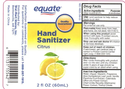 Hand CitrusSanitizer / Hand Coconut LimeSanitizer packaging