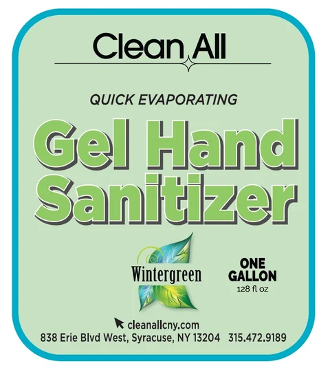 Clean All Gel Hand Sanitizer 포장
