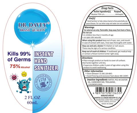 Hand Sanitizer packaging