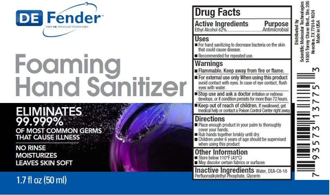DEFENDER Foaming Hand Sanitizer 포장