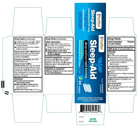 Sleep Aid packaging