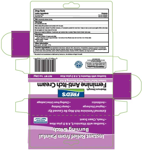 BENZOCAINE and RESORCINOL 포장